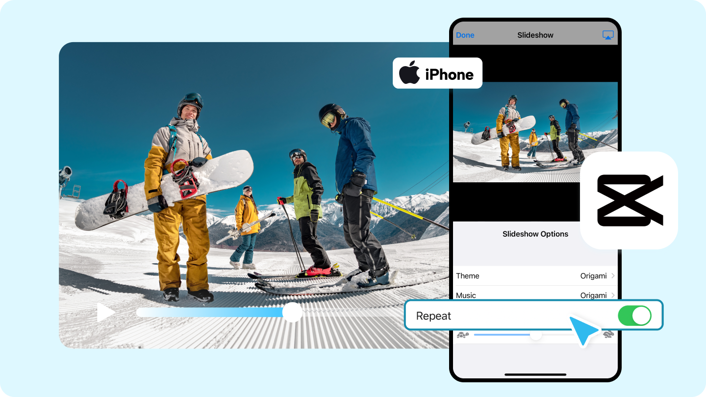 如何在iphone上循環視頻