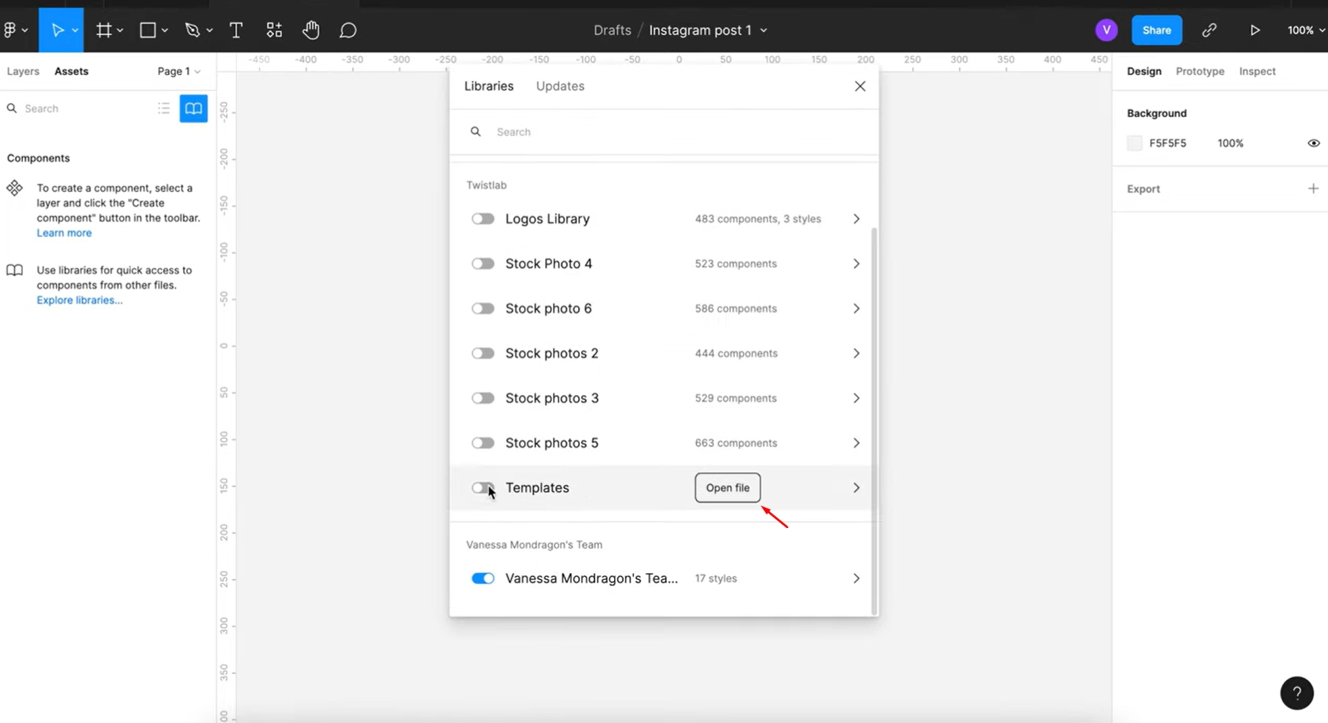 Choosing suitable Figma Instagram templates