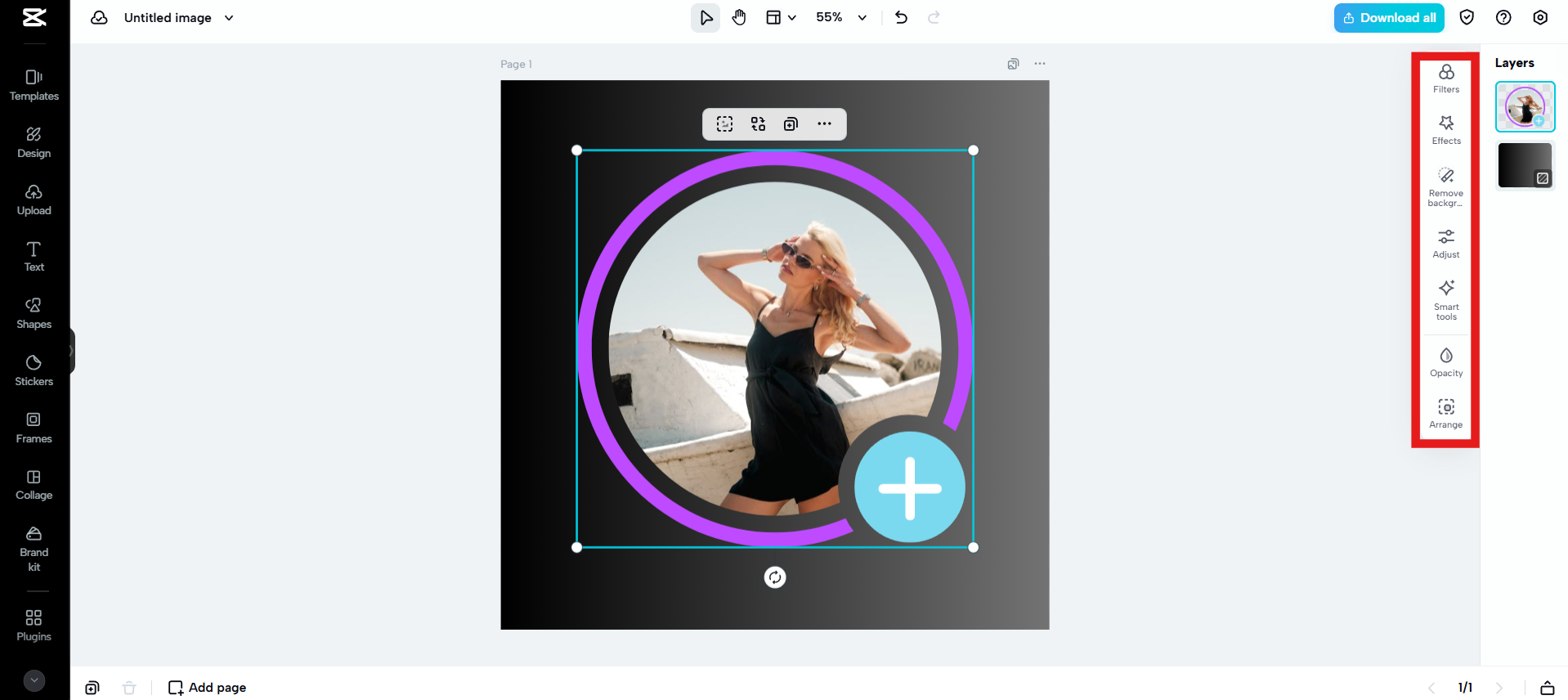 Edit and personalize