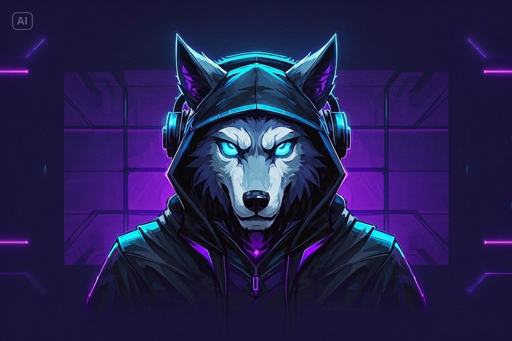 Spiel-Maskottchen-Logo