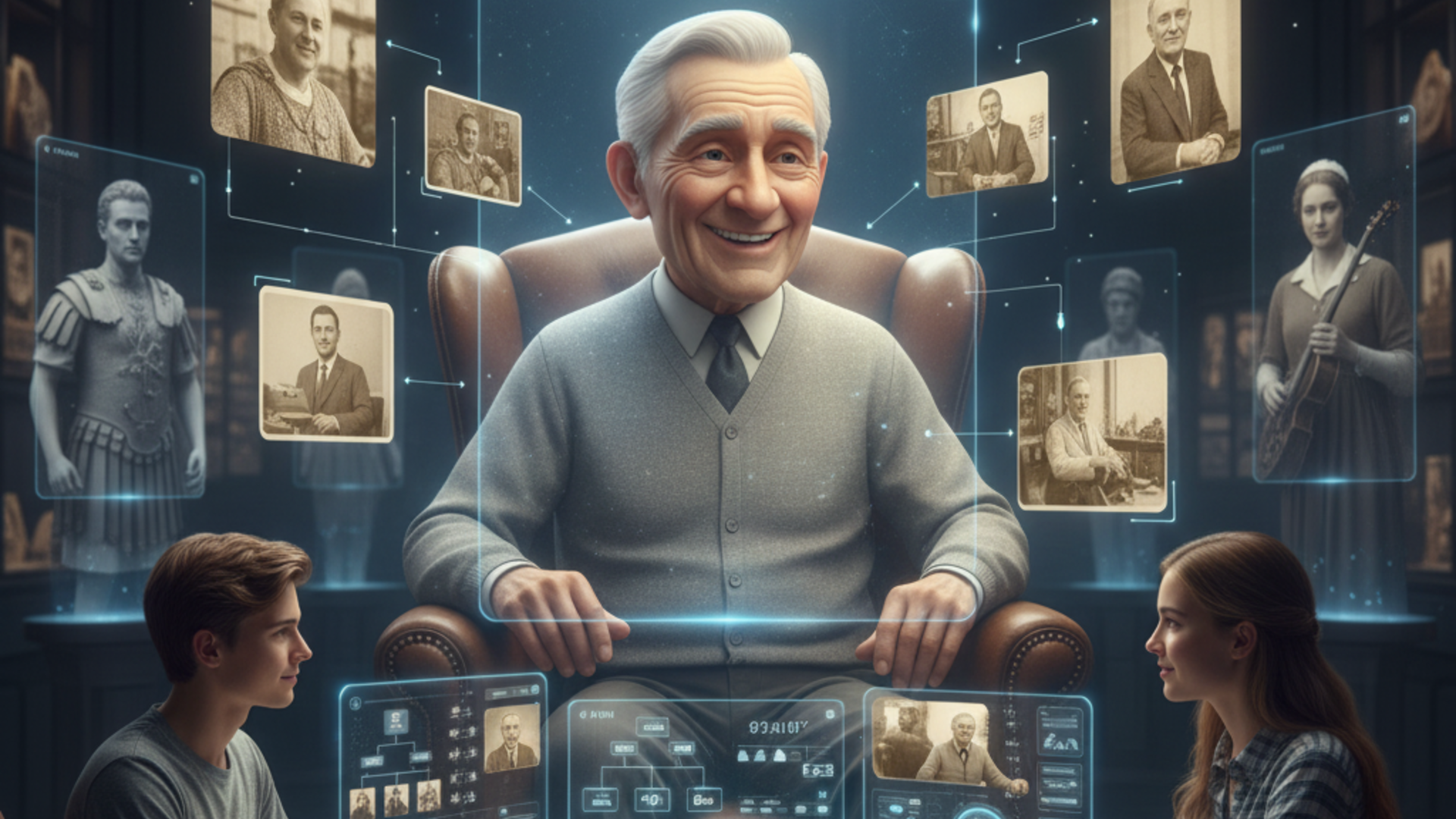 Use of OmniHuman 1.5 in animating historical figures