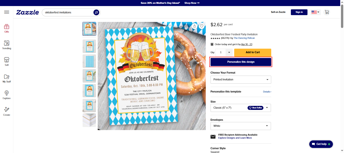 Designul posterului Oktoberfest