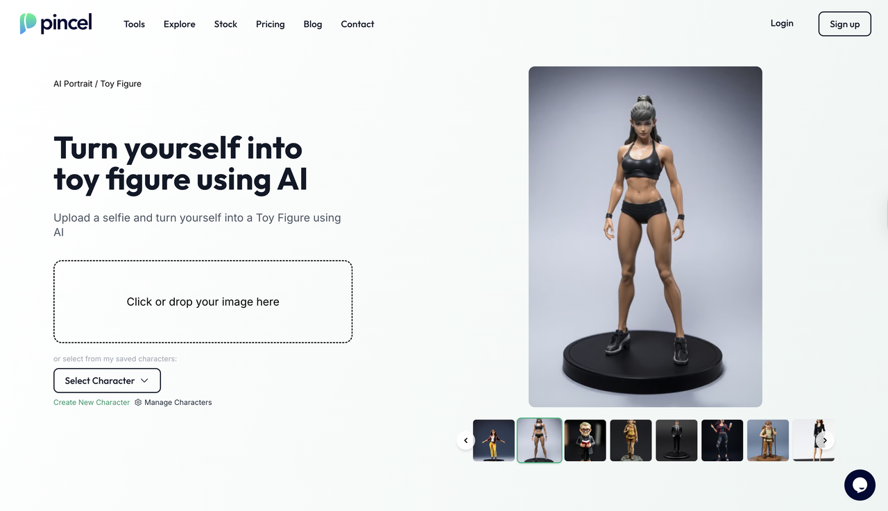 Pincel interface