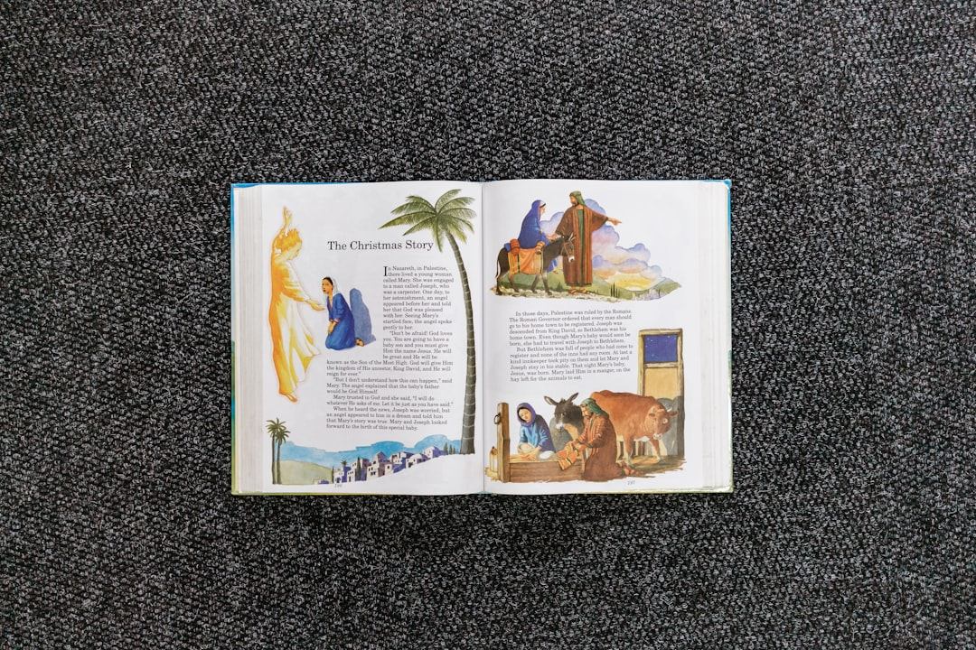 A beautifully illustrated storybook open to a page showing a fairytale castle and a starry night sky, capturing the magic of animated love stories.