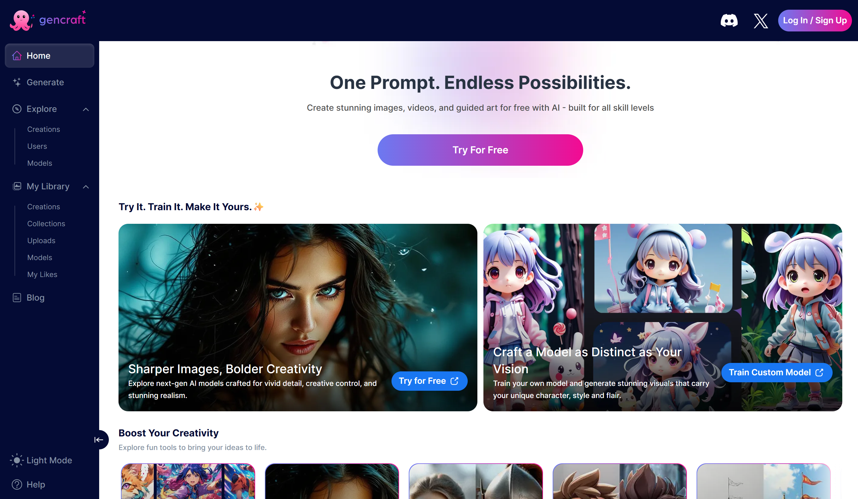 Gencraft AI-Bildgenerator