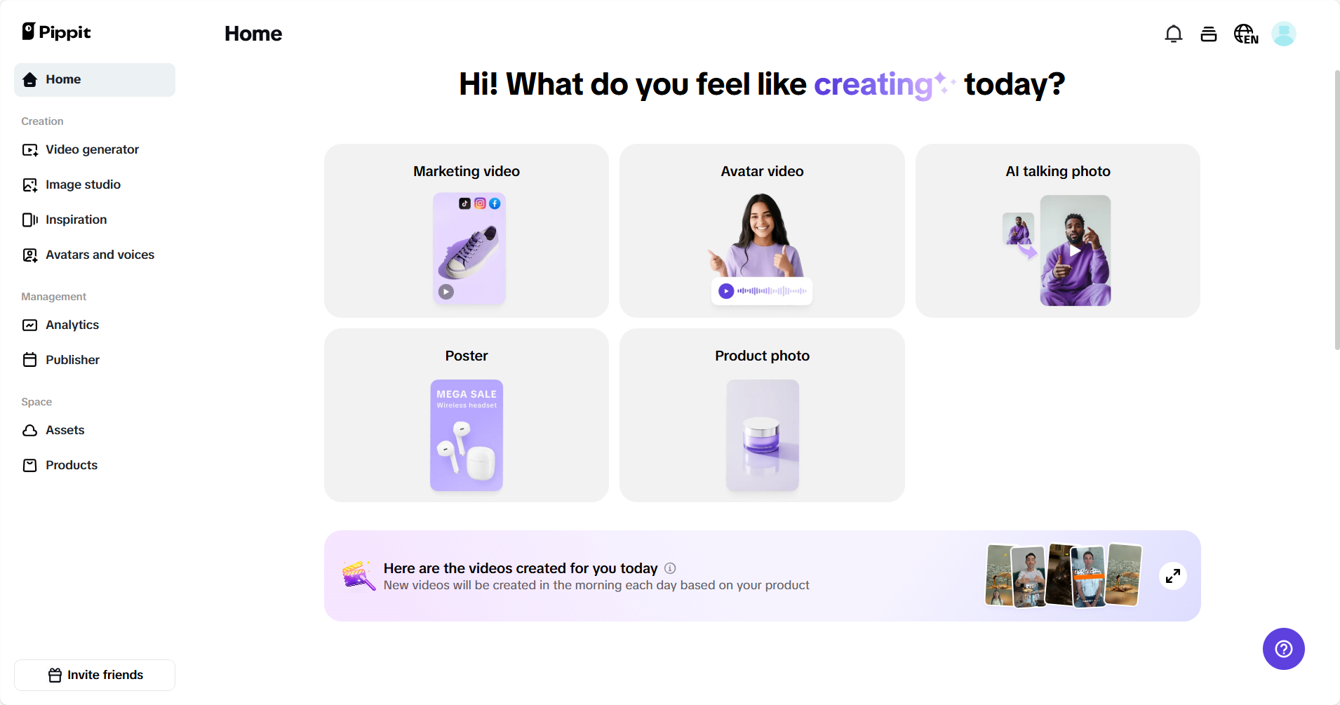 Pippit UGC content maker