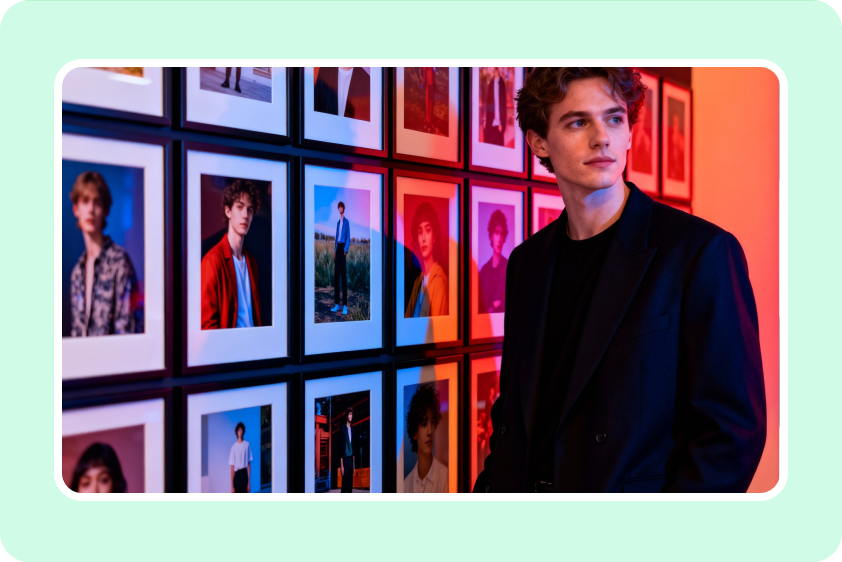  아이디어를 세련된 사진으로 전환