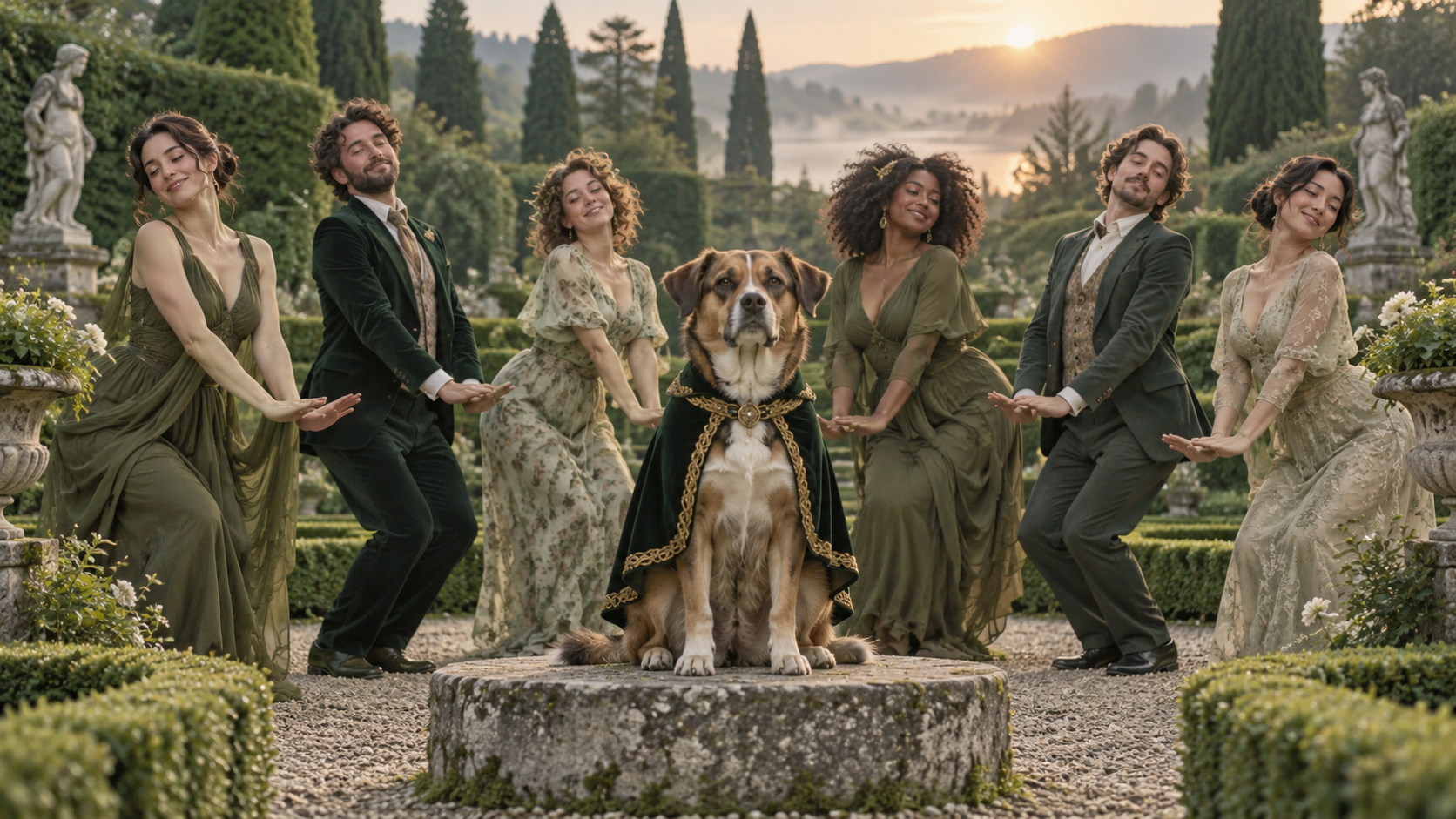 closed on sunday ai video: Garden Pet Choir