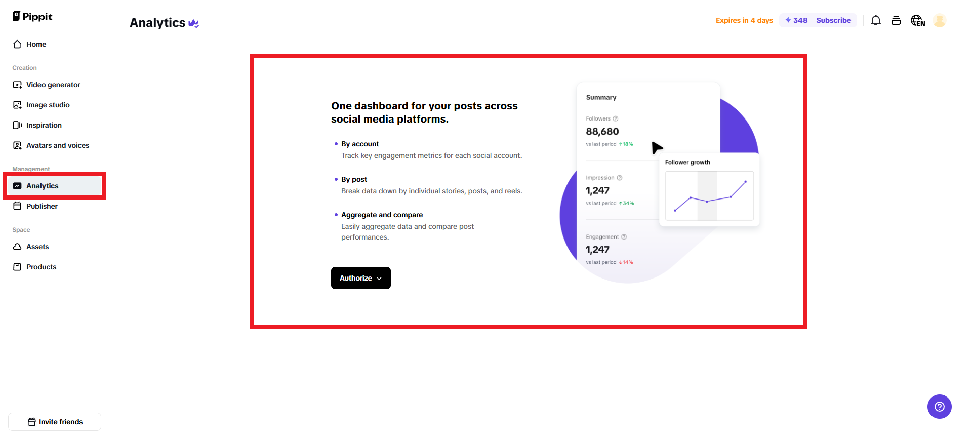 Connect your social account