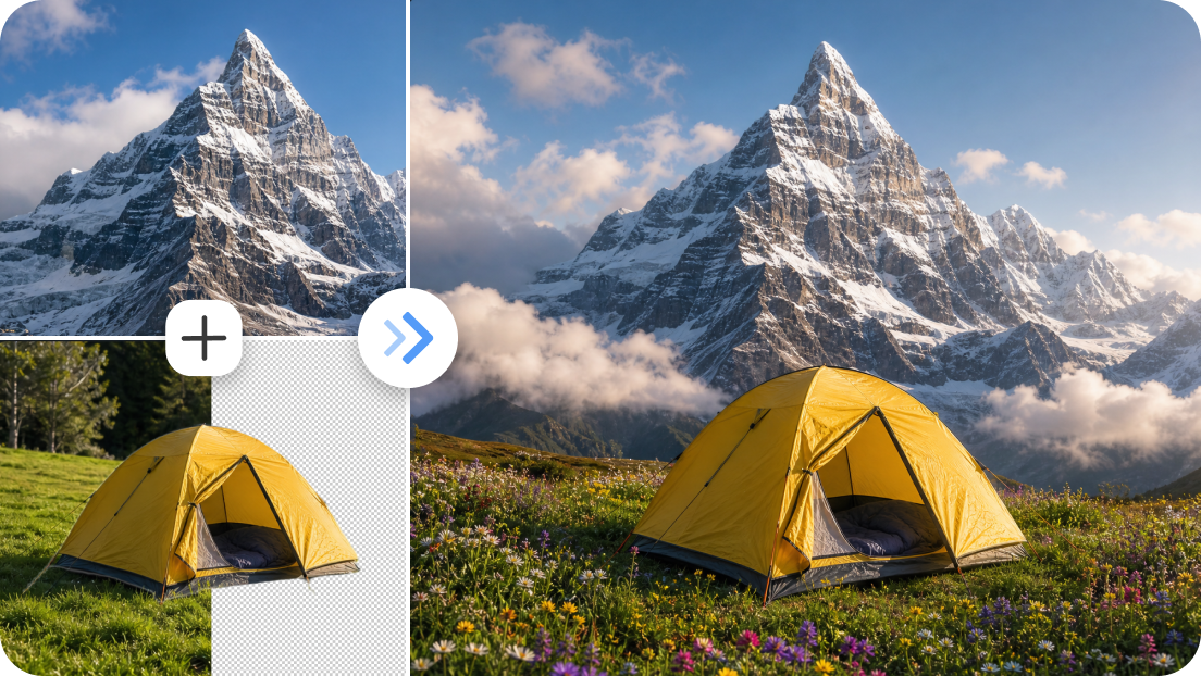 Remover fundos para uma mesclagem de imagens perfeita