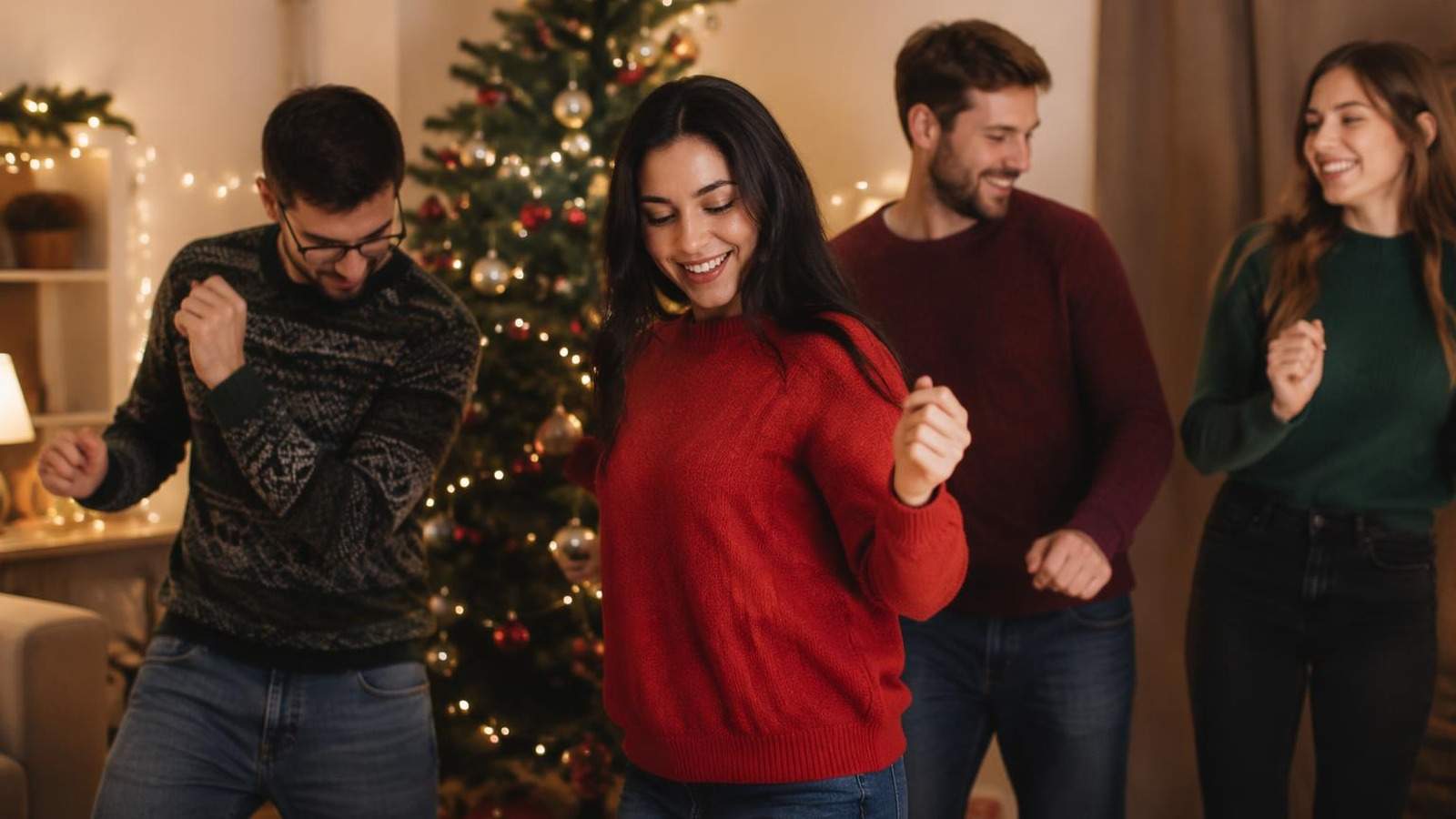 Christmas dance video generator prompt cover 1 in 4:3