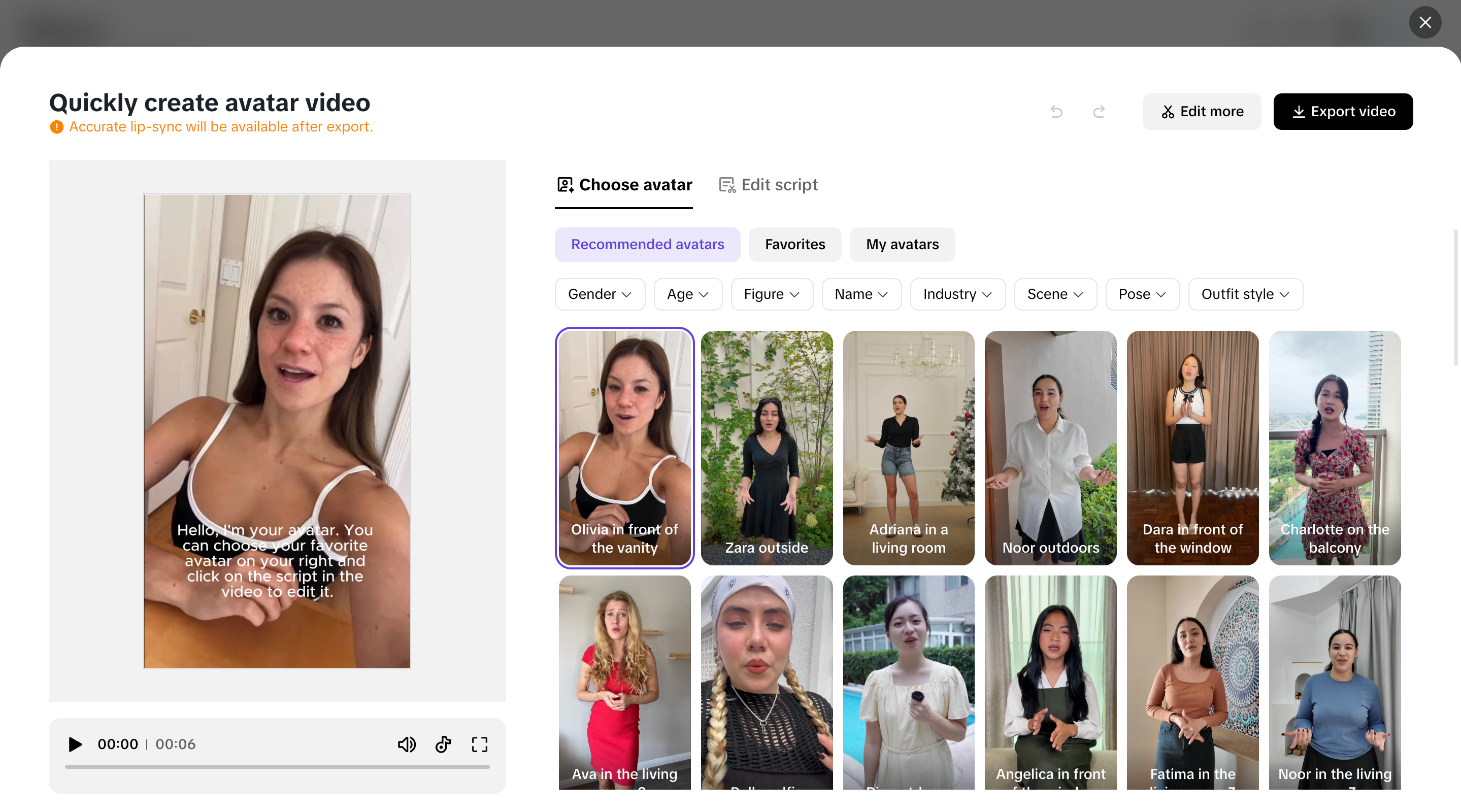 Avatares e narrações