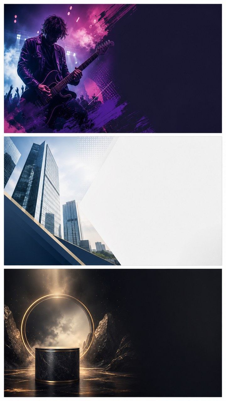 poster design psd mobile hero