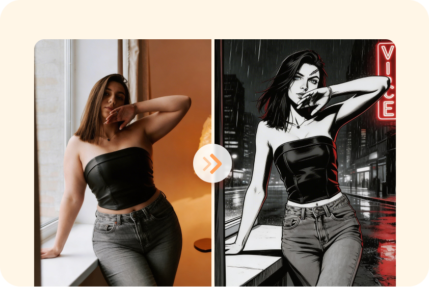  Cosplay character editing 