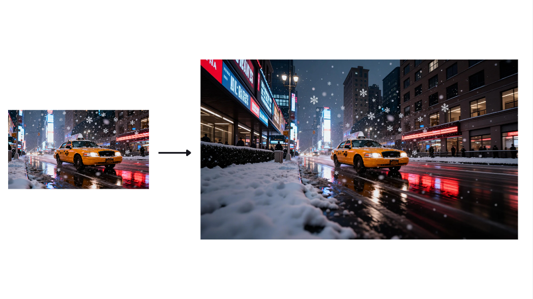 Expand feature in Dreamina