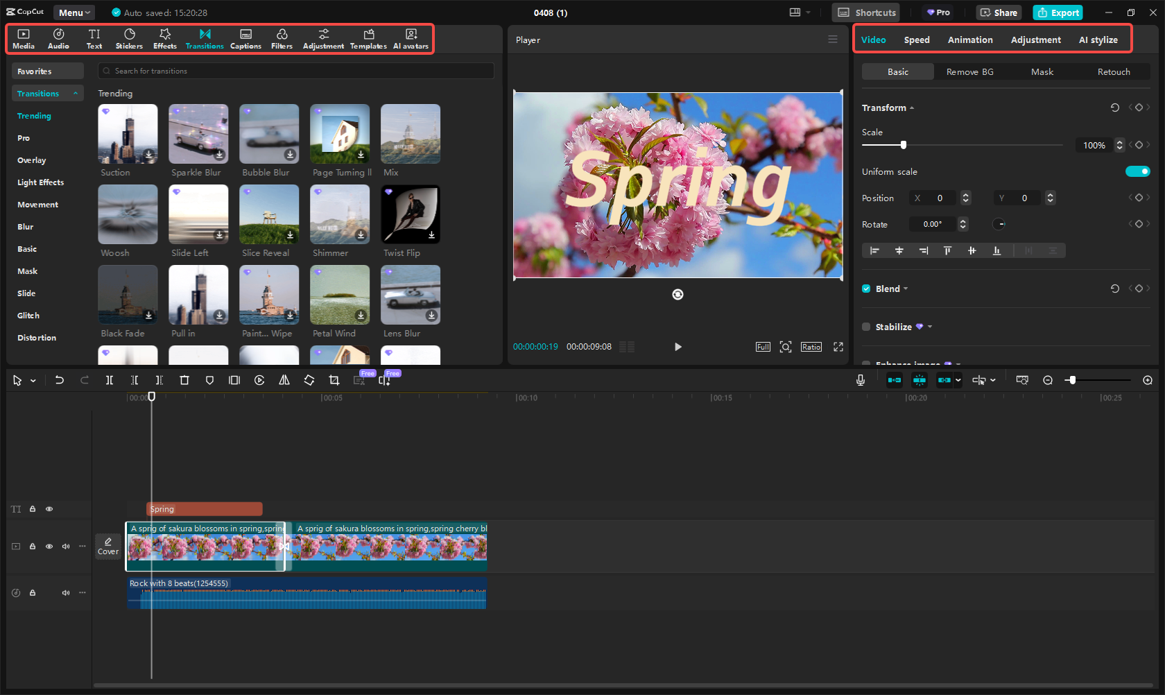 Edite e personalize seu vídeo