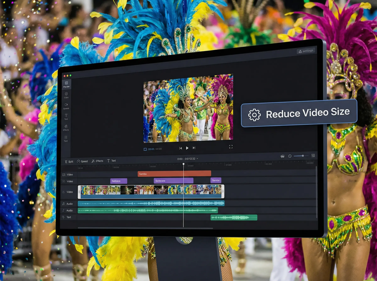 Reduce Carnival Video Size Without Losing Quality