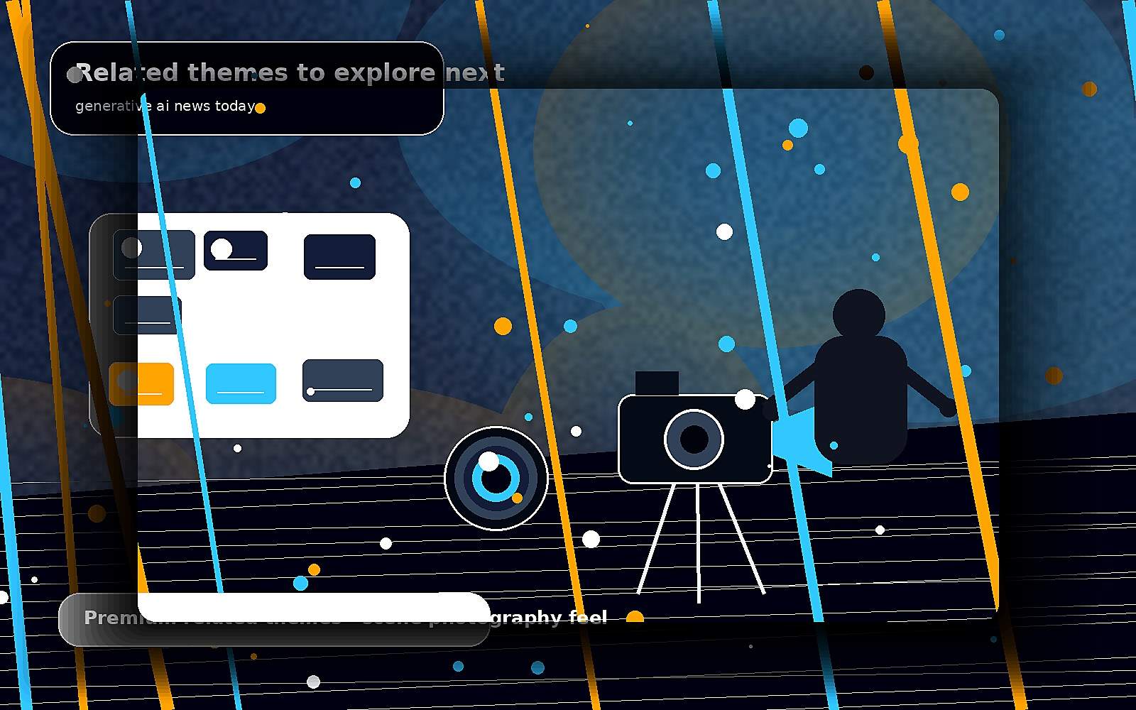 Related themes to explore next — premium scene image for generative ai news today