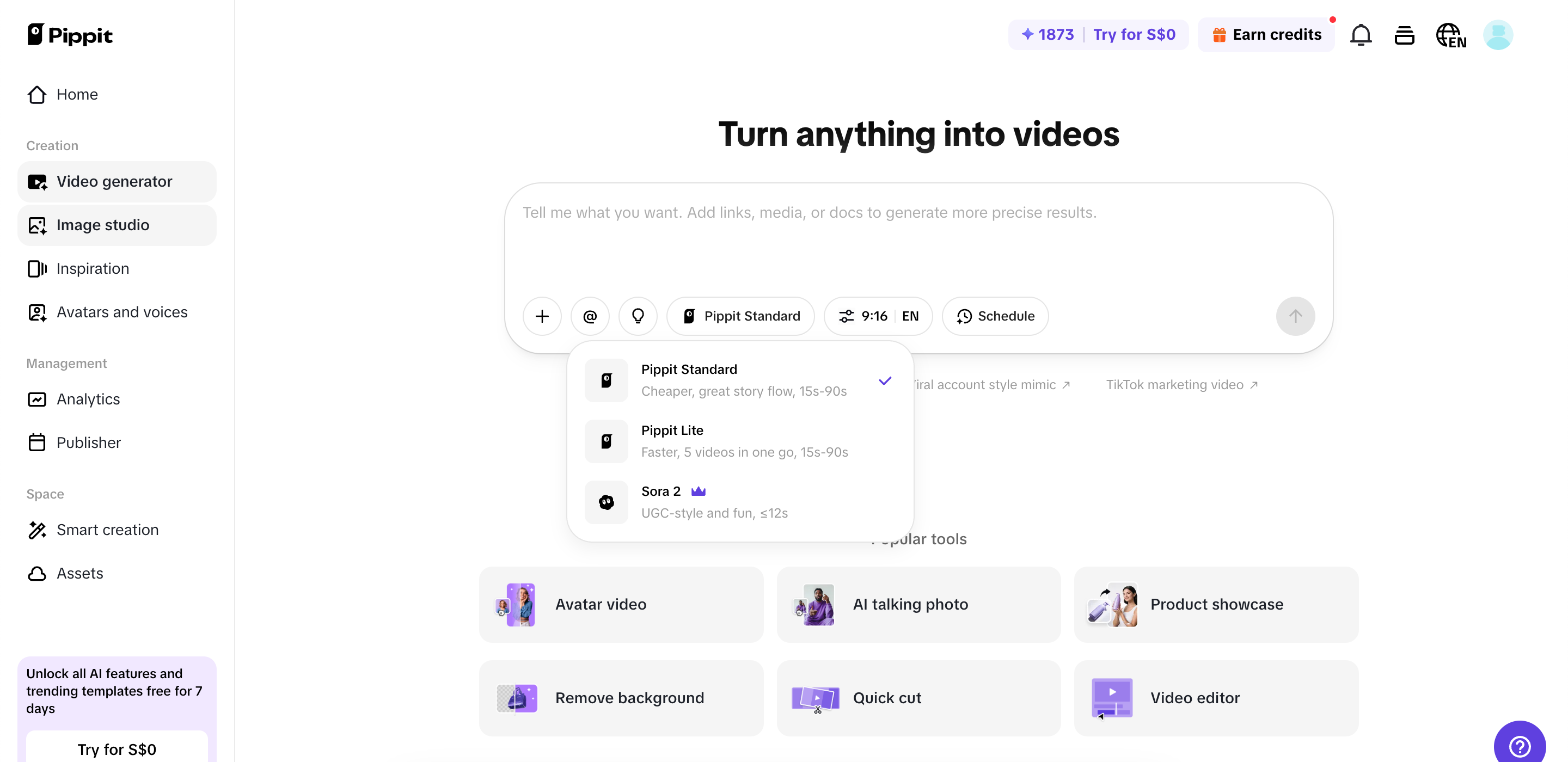 Model AI untuk pembuatan video