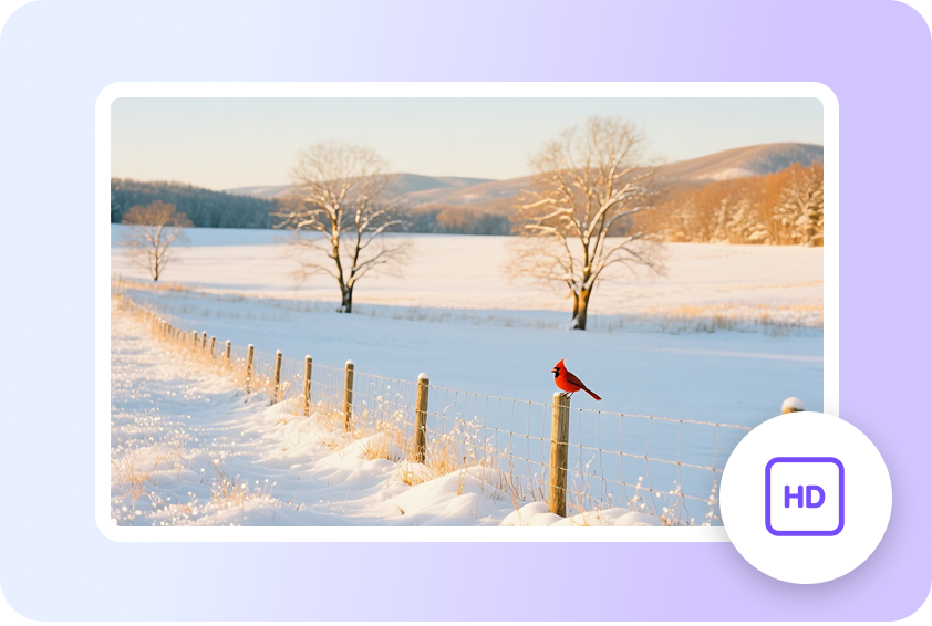 Fast, high-quality winter imagery