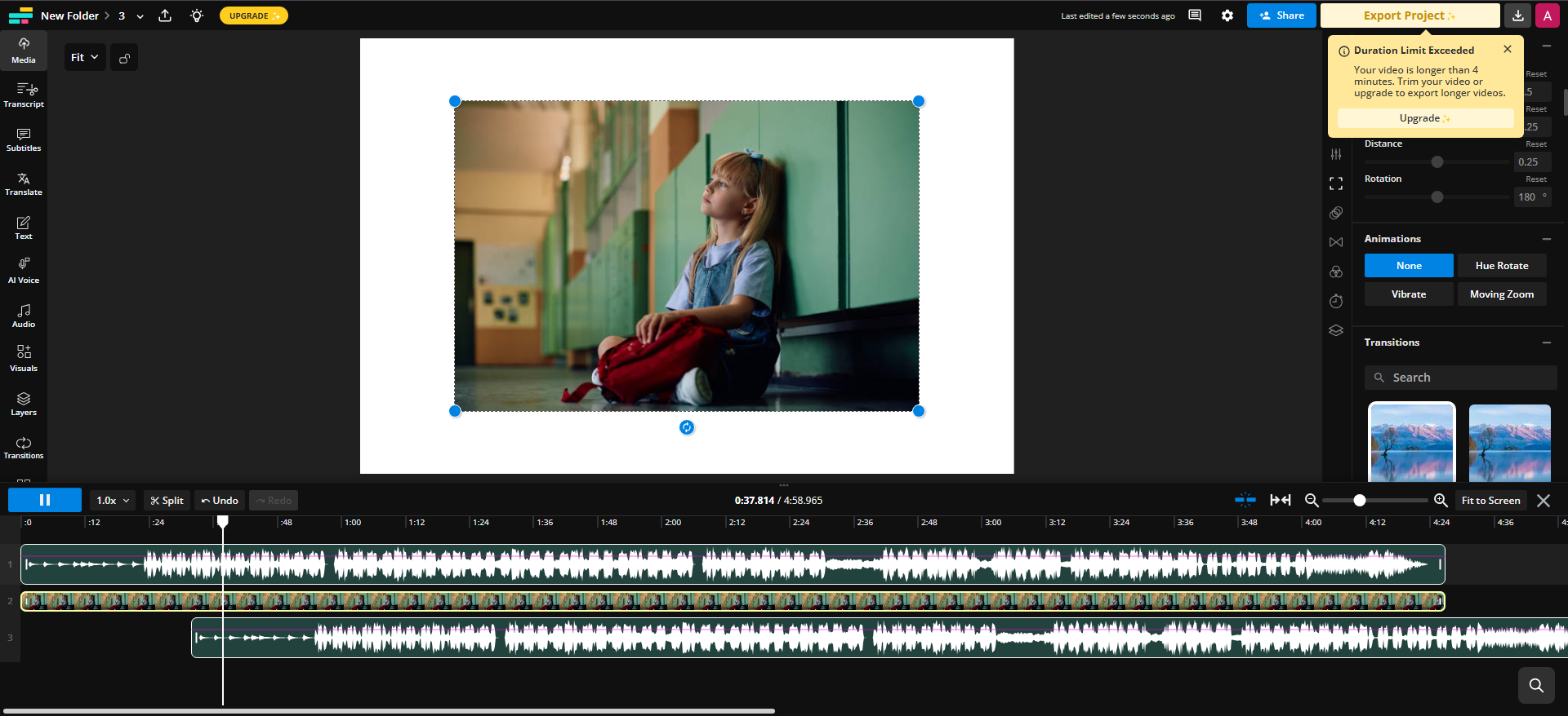 photo video song app