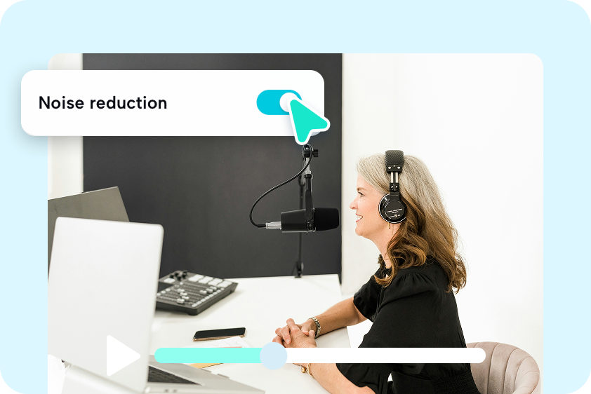 Podcast audio editing