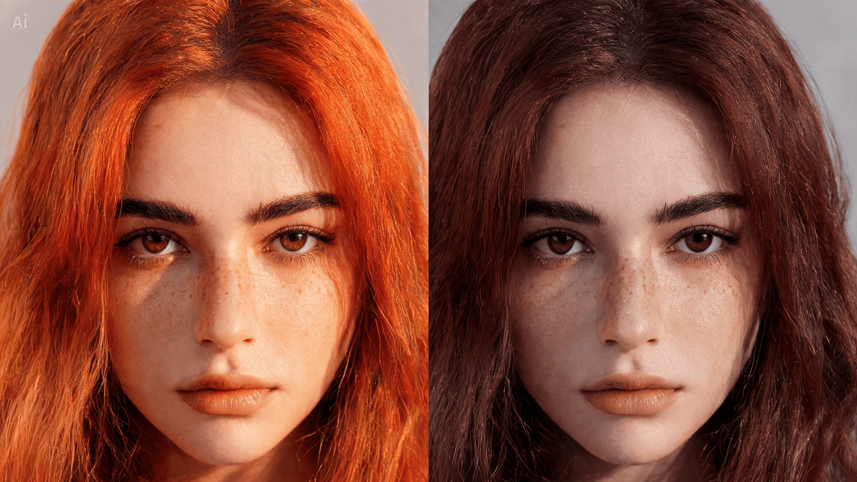 Compare Multiple Red Shades On One Photo