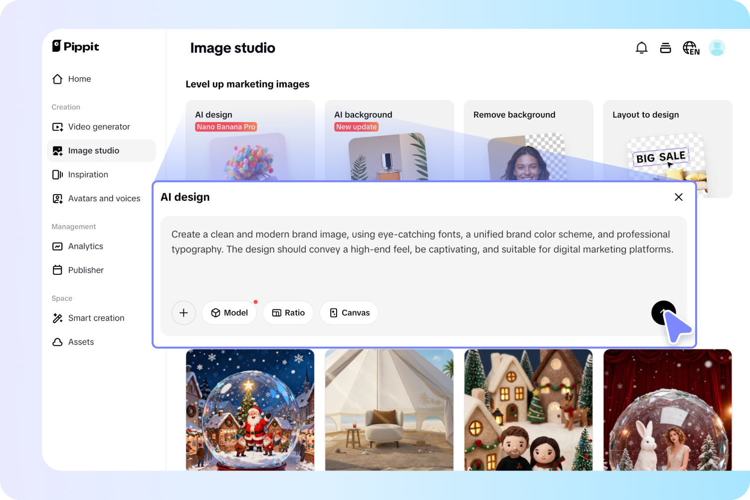 Edit your brand image