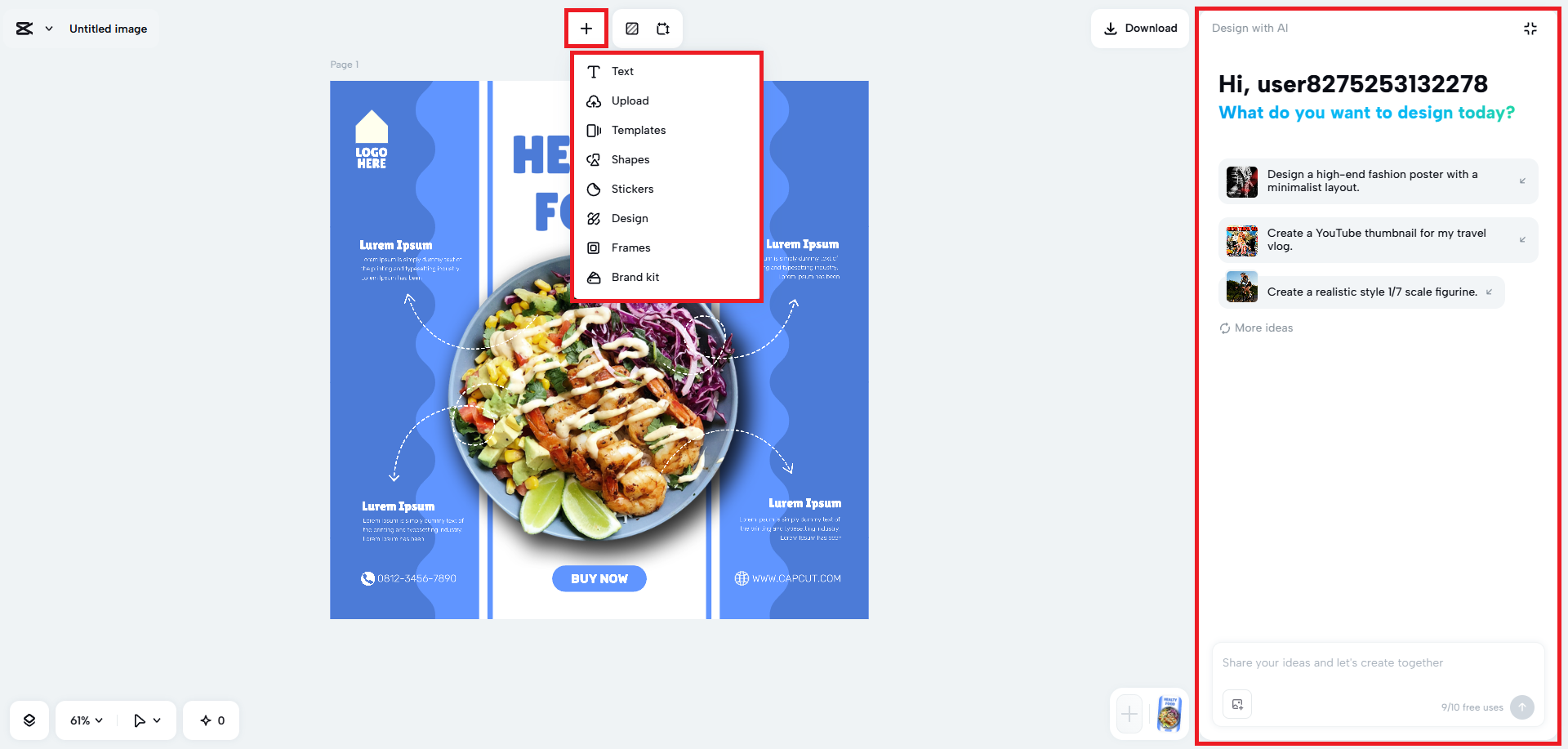 Finalize your template design