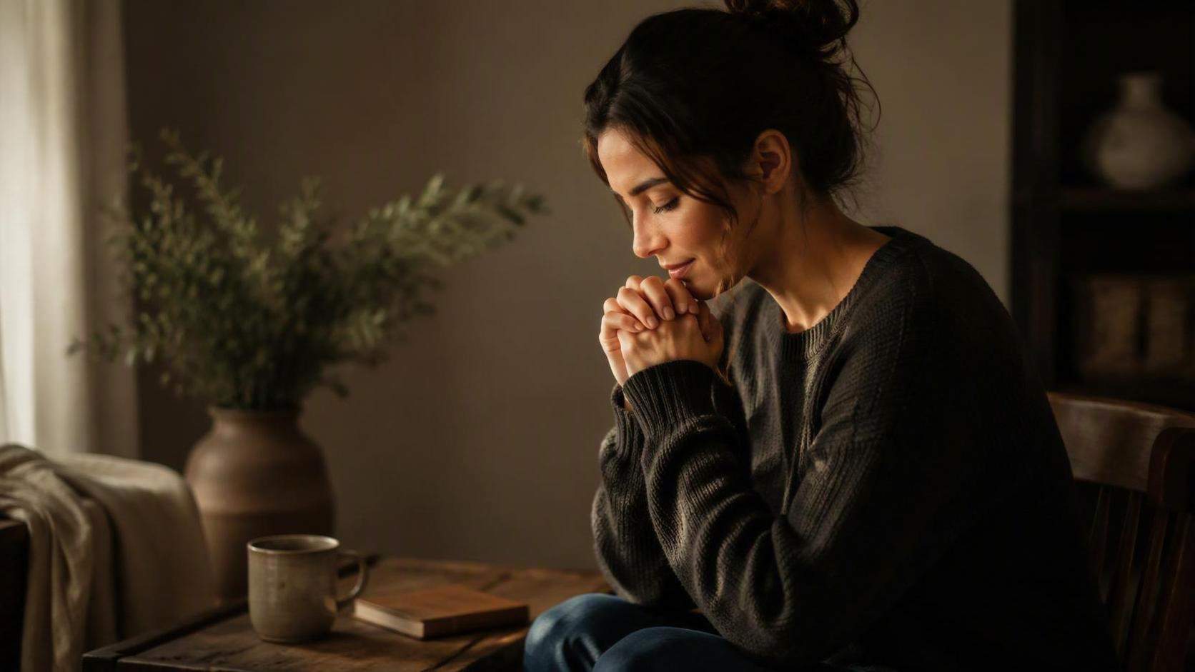 16: 9 vídeo de humildade cinematográfica visual para Dreamina, cena 1.