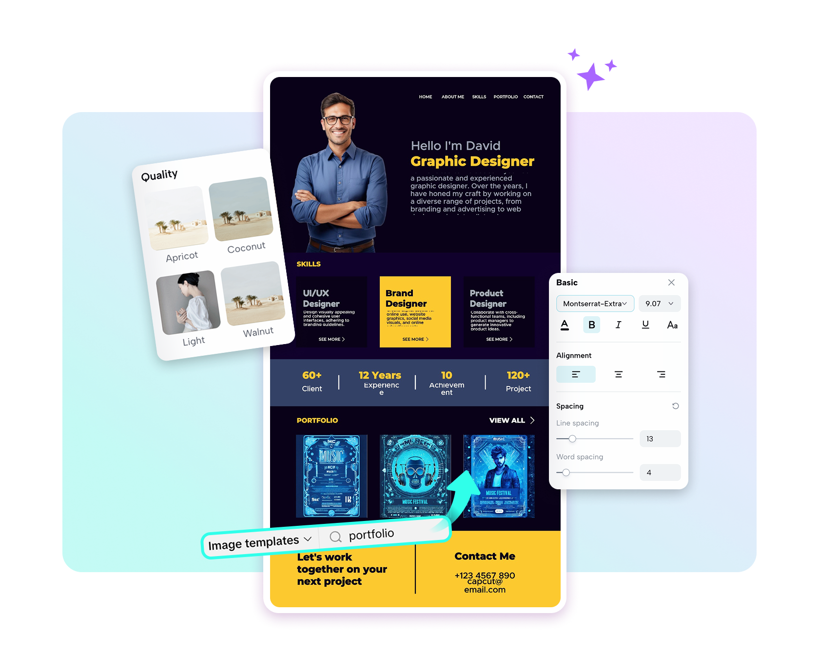 Portfolio Maker online gratuito