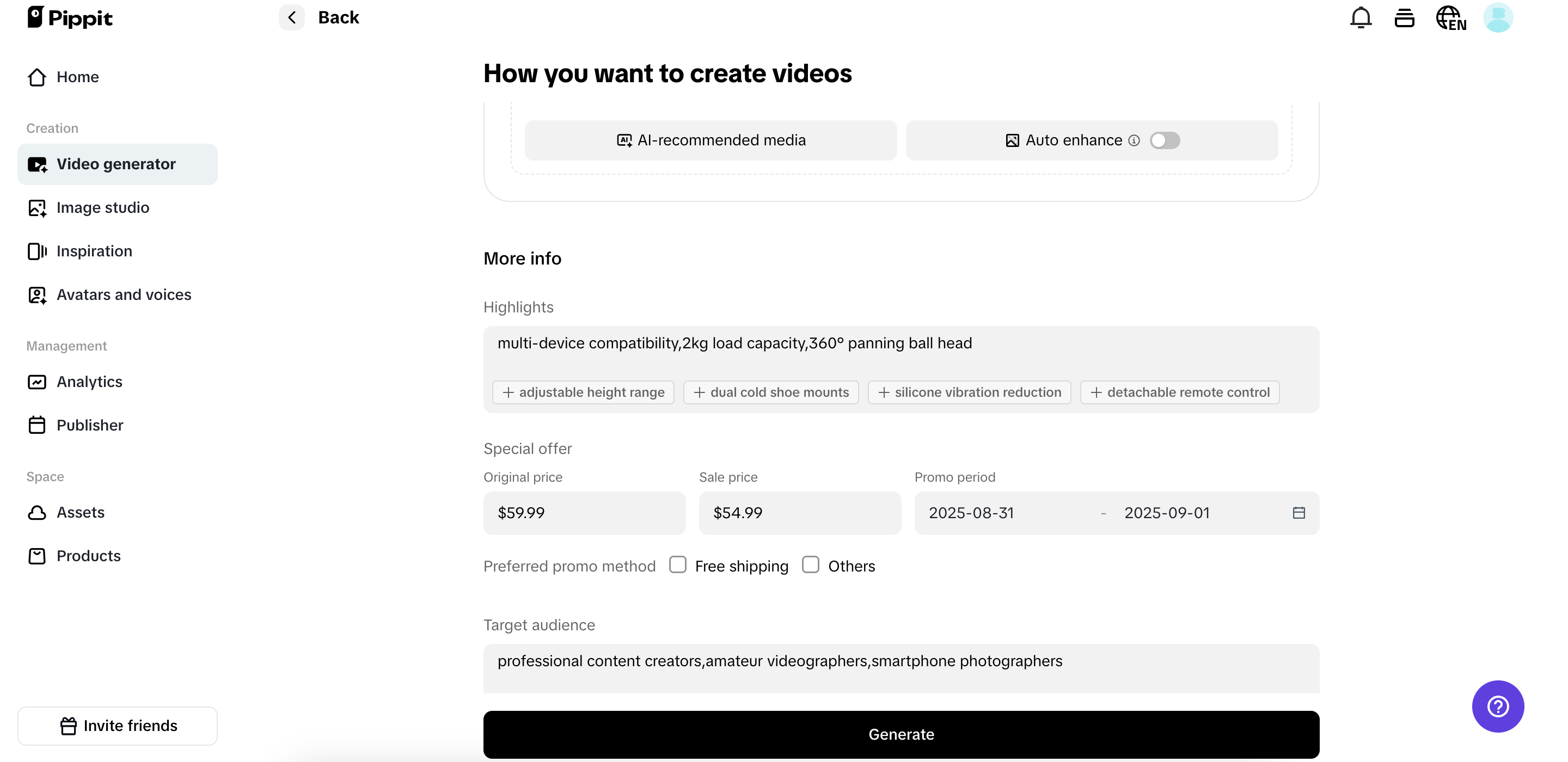 Customize settings for your digital content