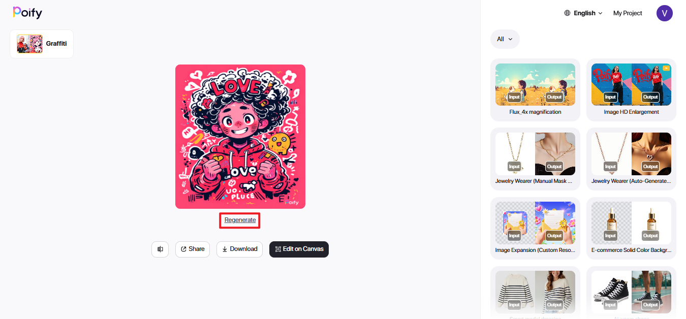 Poify Image generator