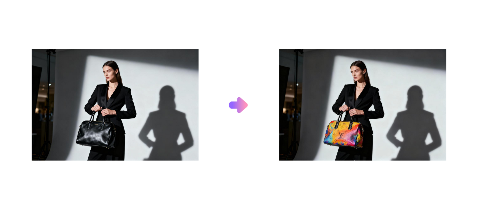 패션 사진 촬영의 다양성