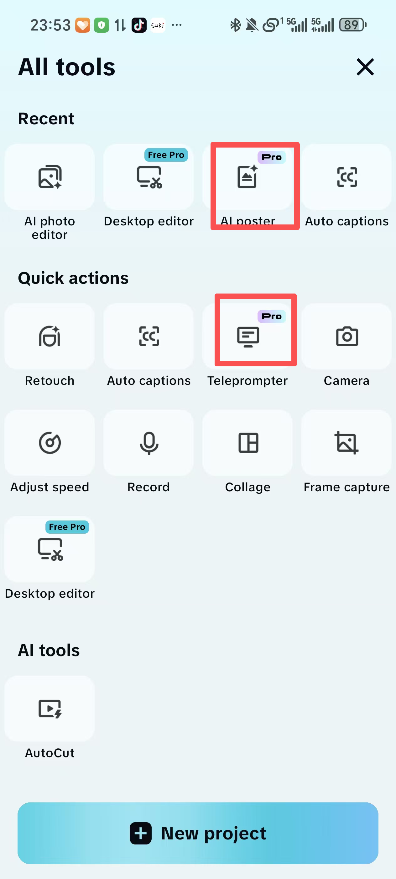 Được đánh dấu bằng logo "Pro"
