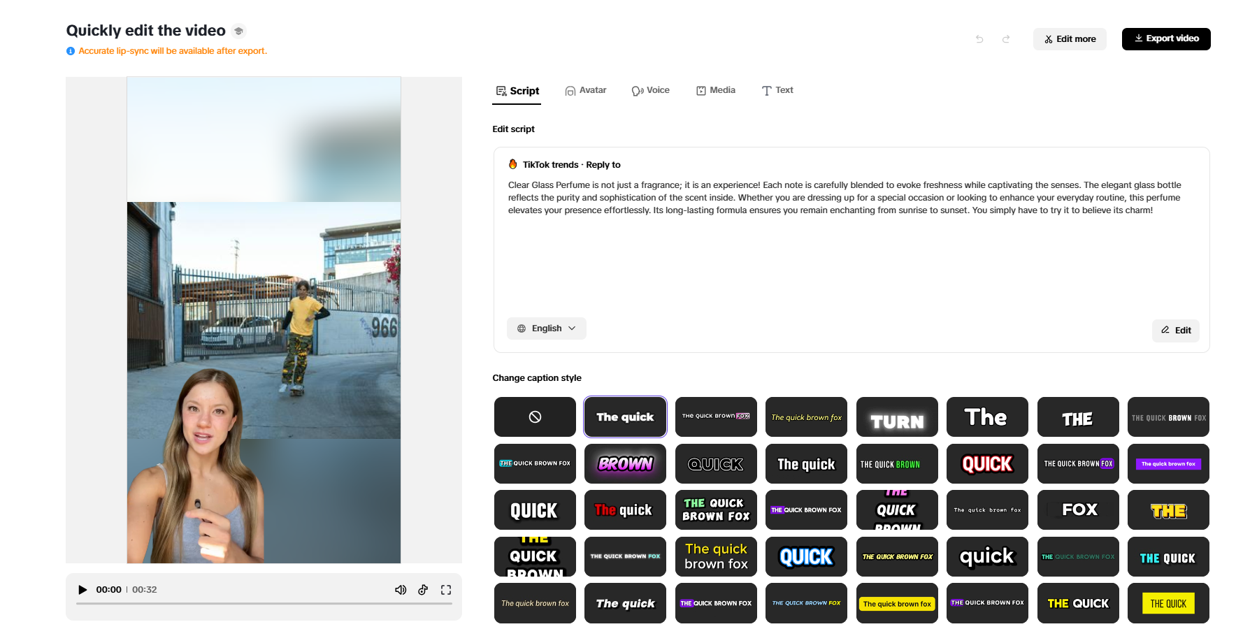 I-edit ang iyong video