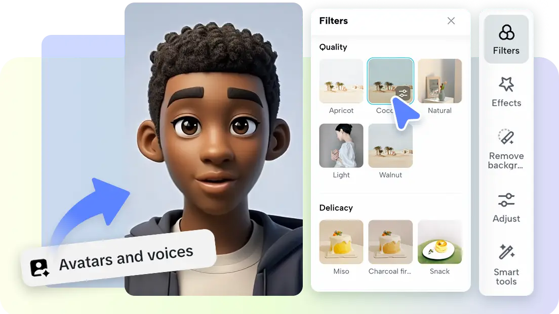 create your anime video with Pippit