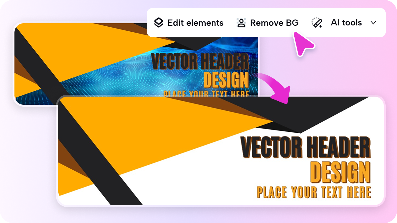 AI tools for email header design