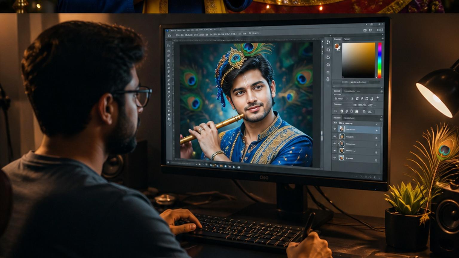 Janmashtami AI Photo Editing Prompts hero image