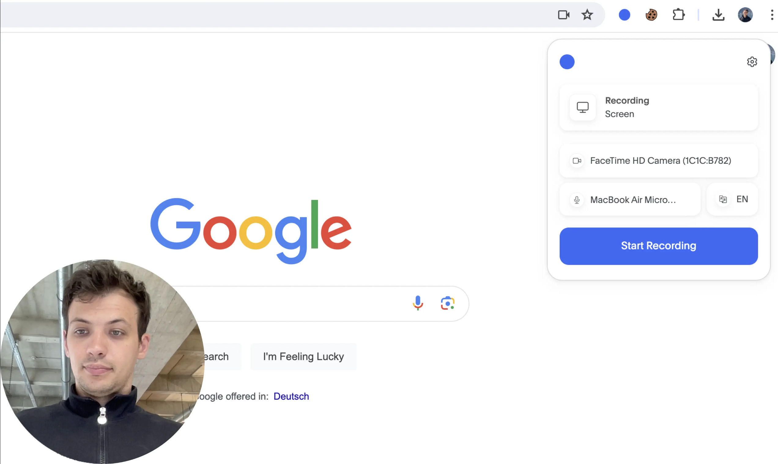 What is Chrome video recorder extension