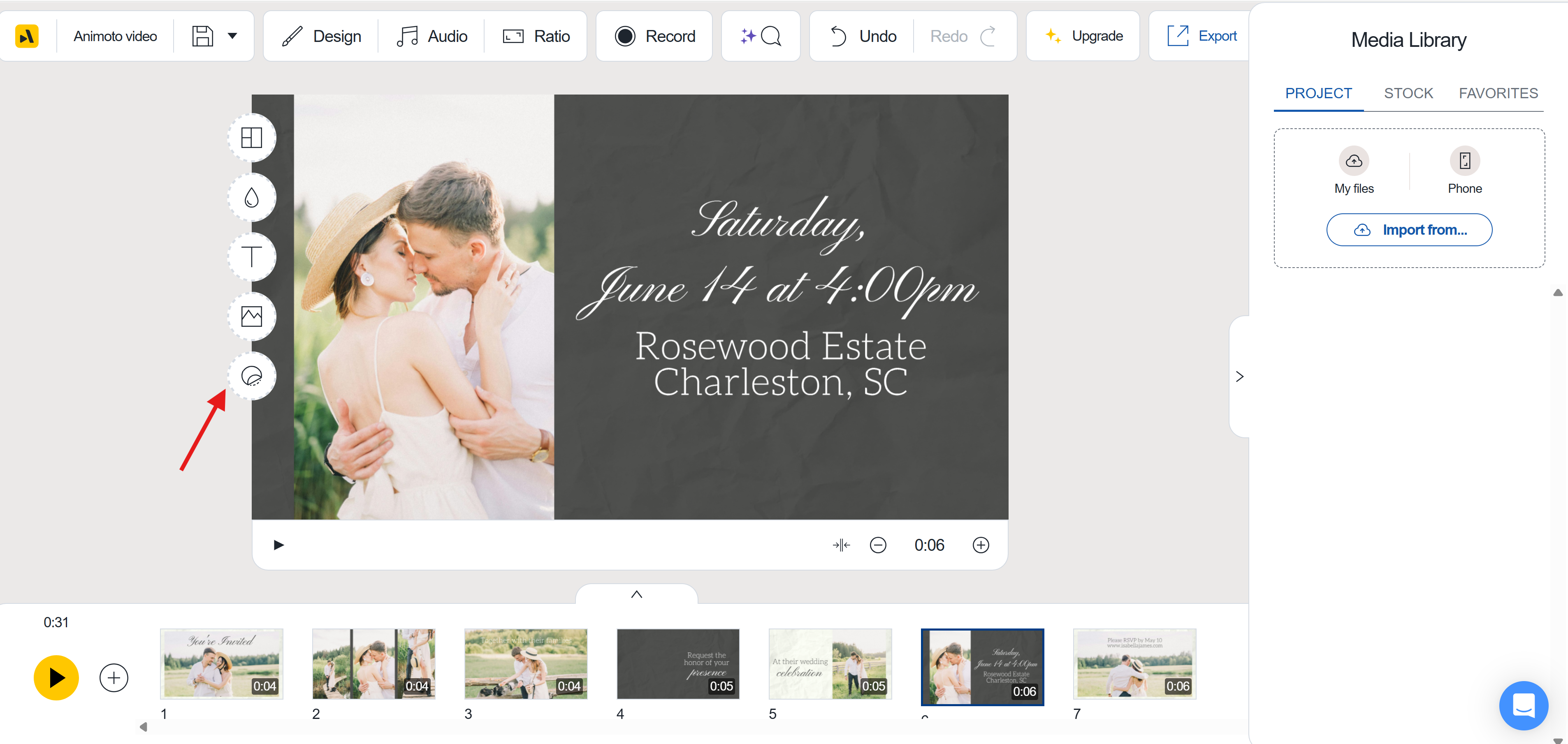 How to make video invitation free