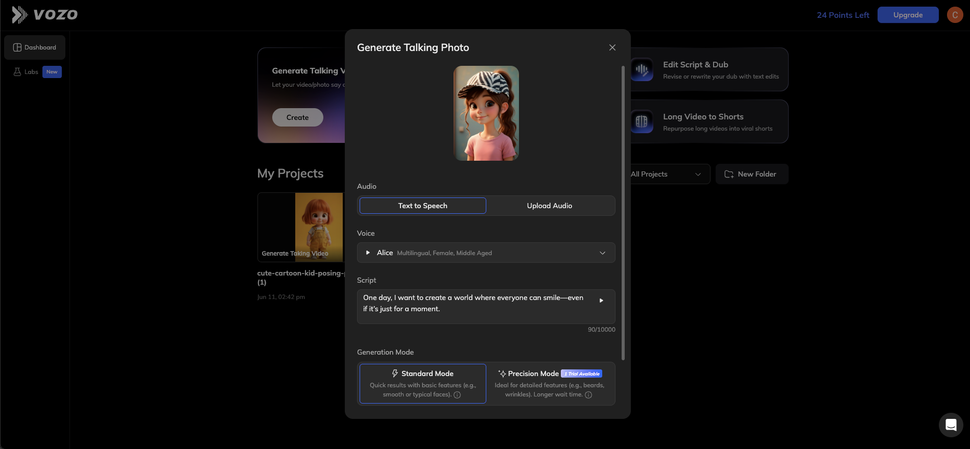 3D animation lip sync