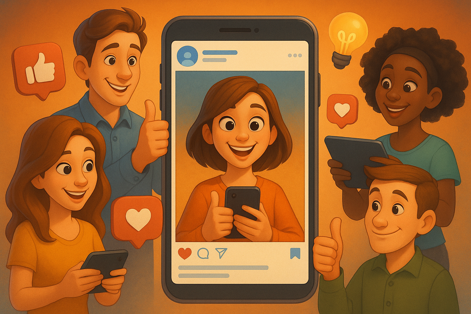 Kesan AI gaya Pixar terhadap media sosial