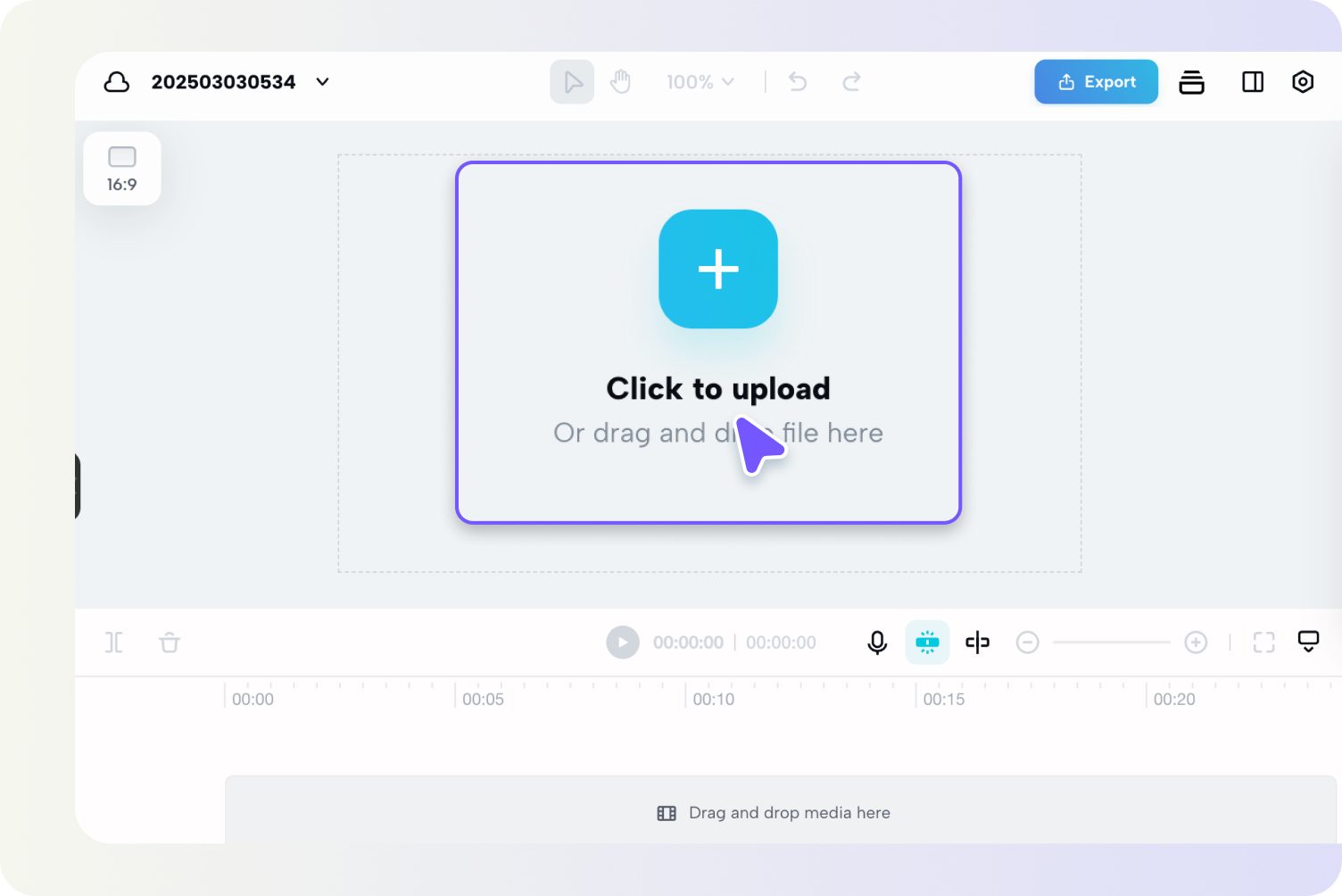 Upload your video