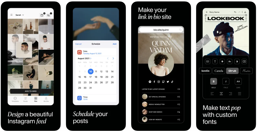 Unfold app to make reels