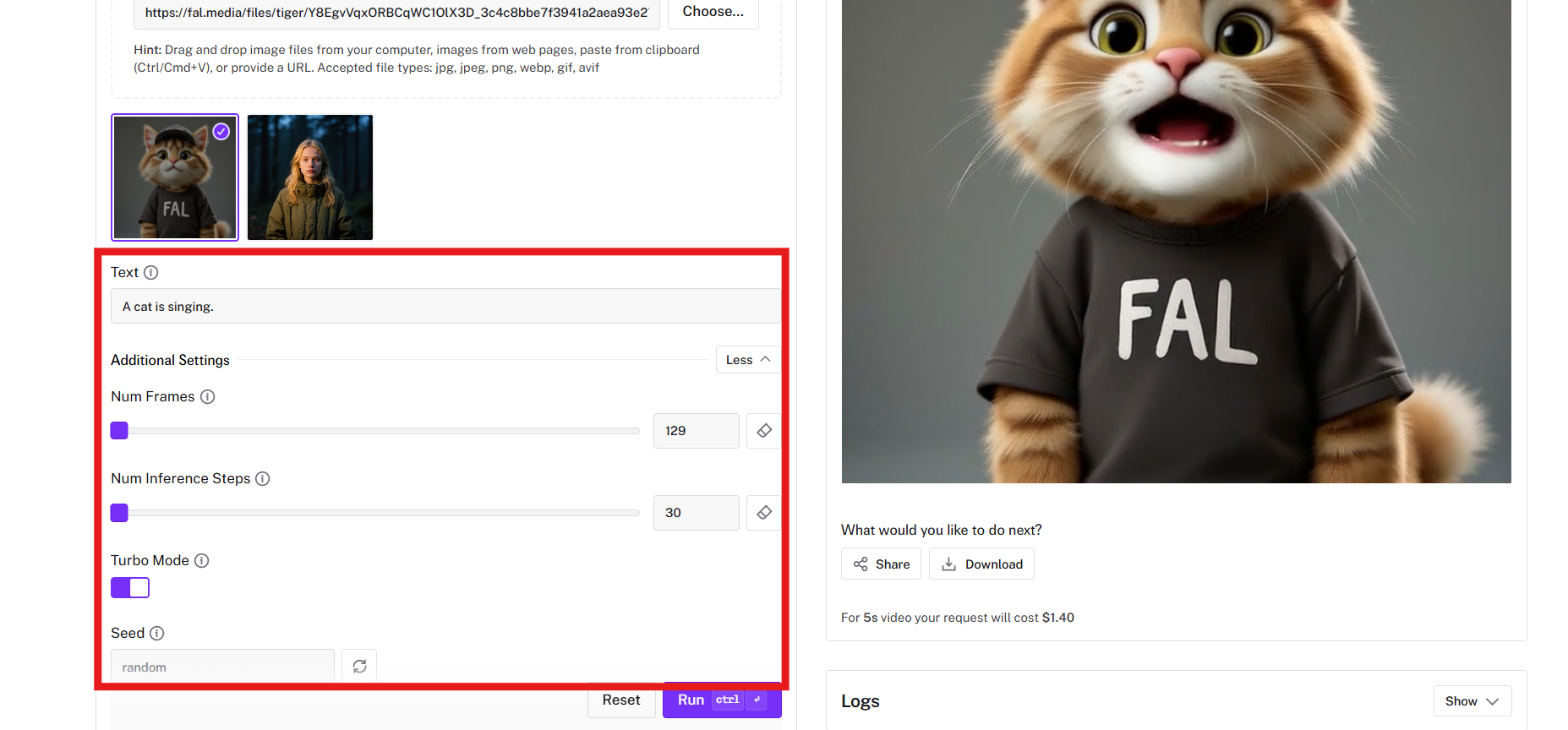 Customize settings
