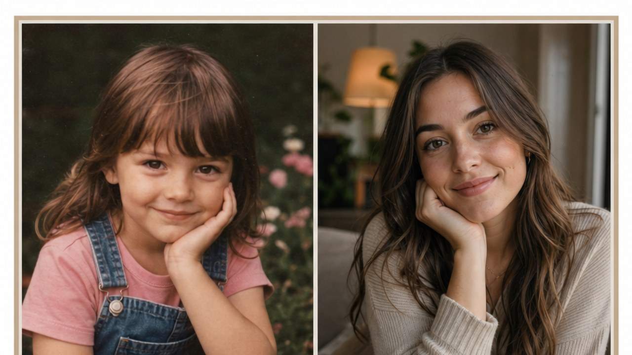 Then and Now Photo Collage Maker prompt result 1