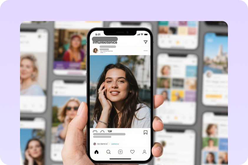 conținut de influenceri