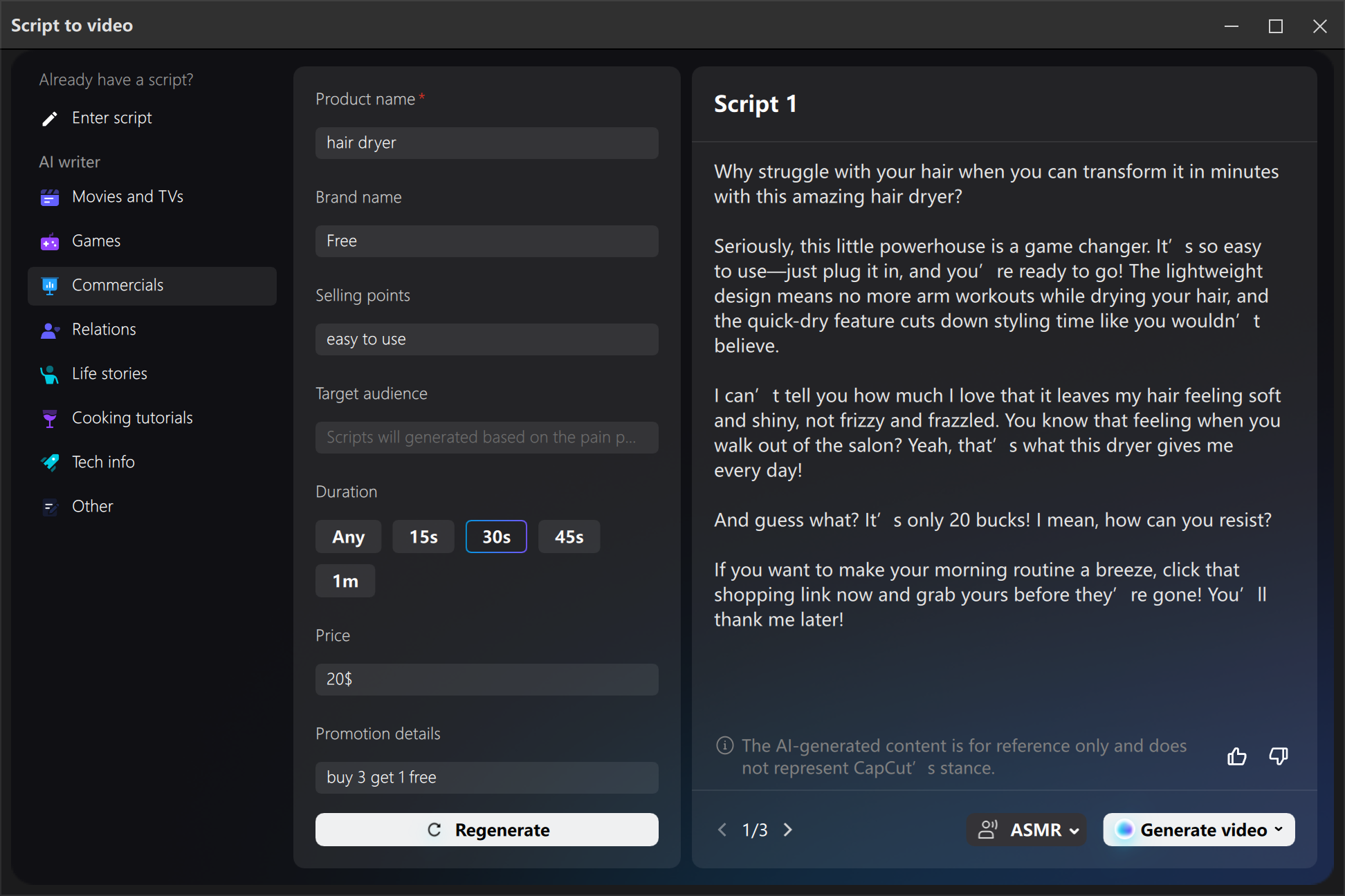 Write a compelling introduction in CapCut