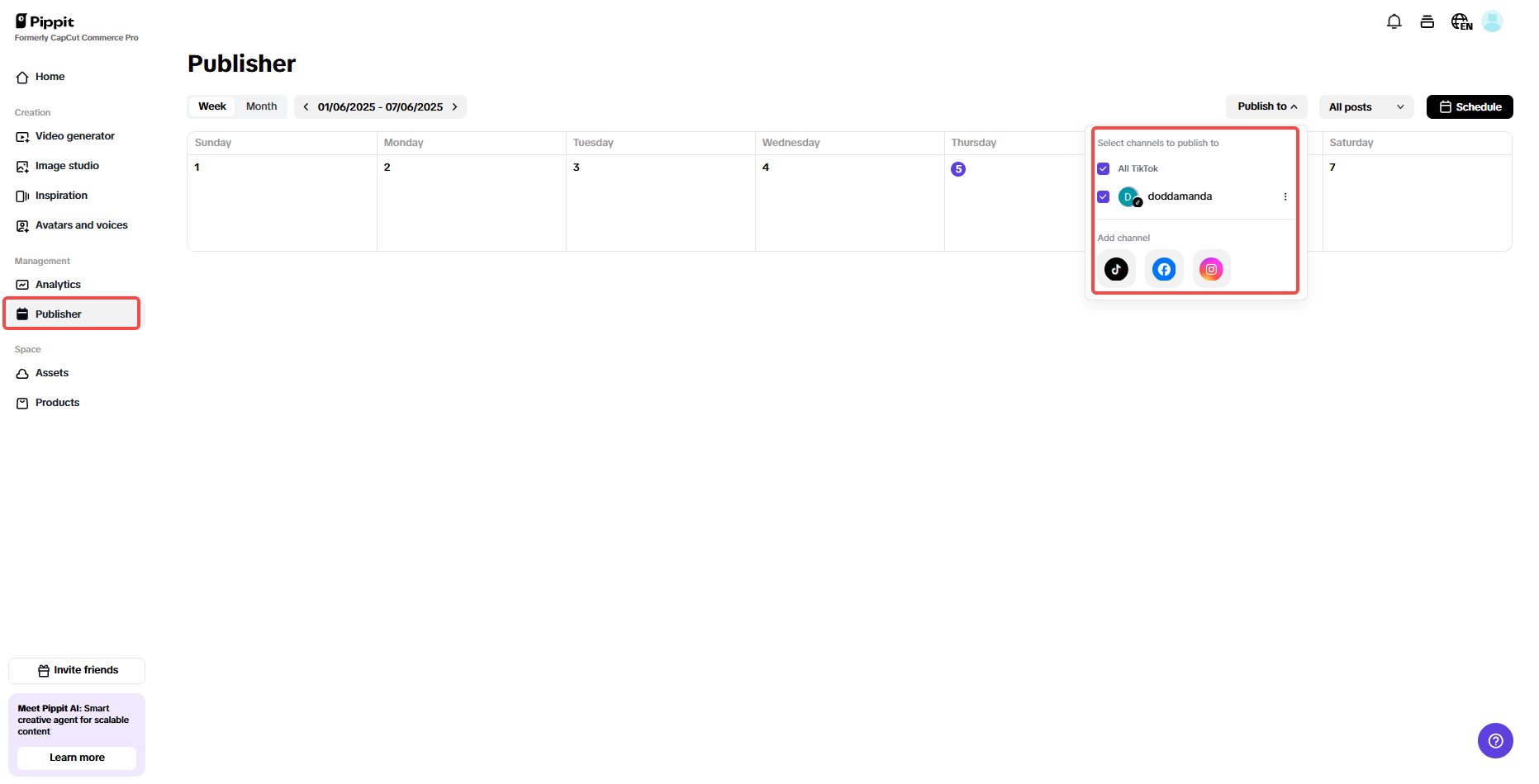 Walang patid na integrasyon sa social media
